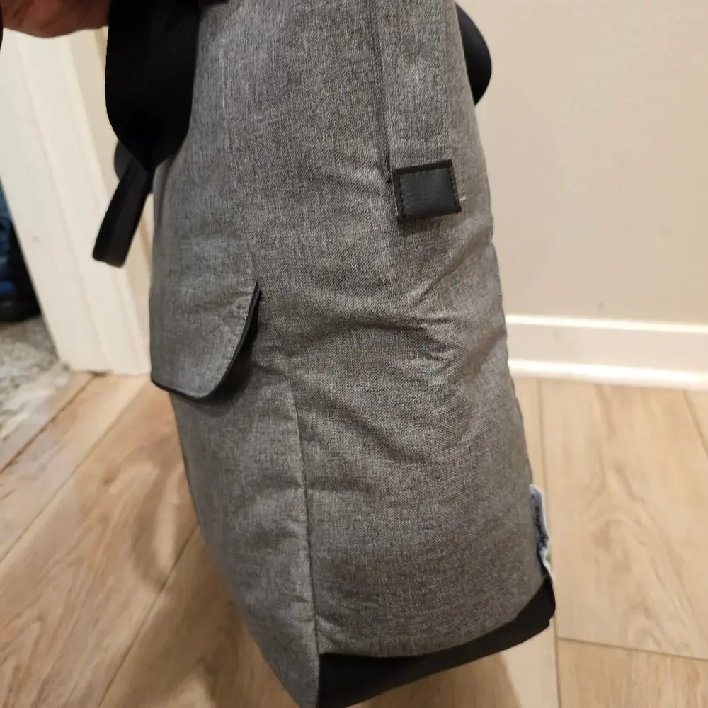 NWOT Bugaboo Bee XL Mammoth Gray Melange Bag